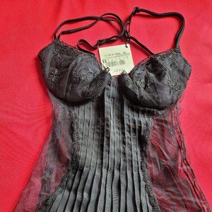 La Perla Black Corset Size 34B